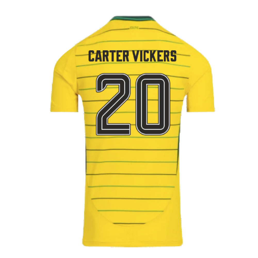 2024-2025 Celtic Away Shirt (No Sponsor) (Carter Vickers 20)