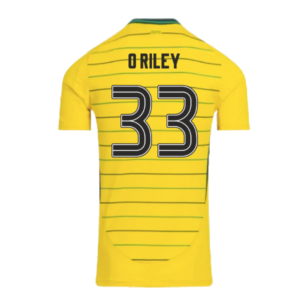 2024-2025 Celtic Away Shirt (No Sponsor) (O Riley 33)