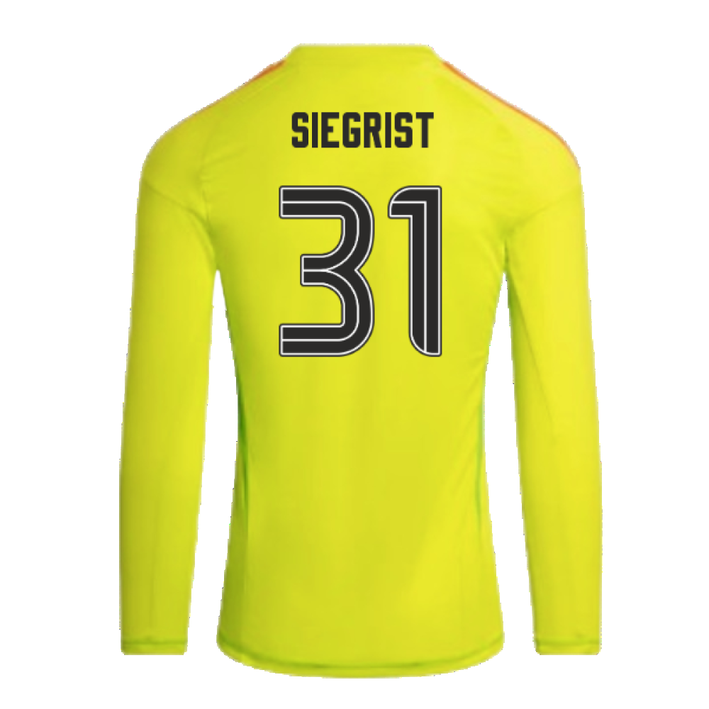 2024-2025 Celtic Home Goalkeeper Shirt (Kids) (Siegrist 31)