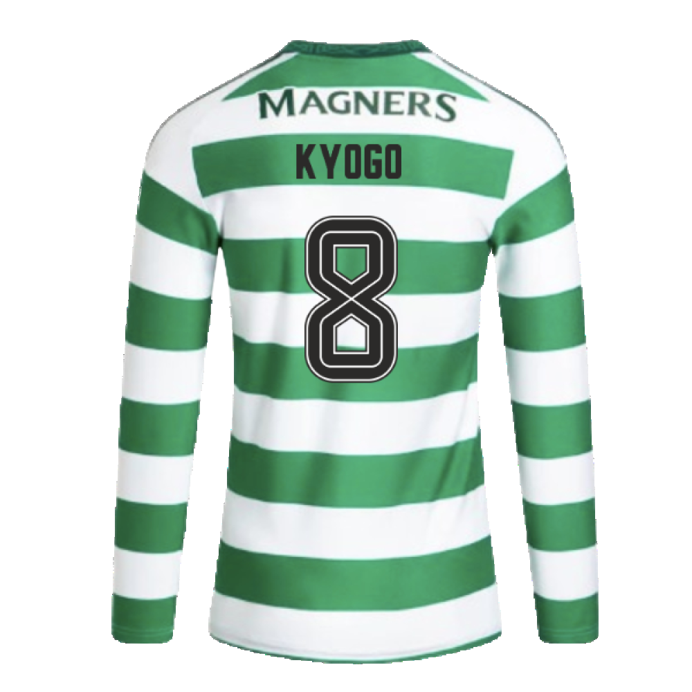 2024-2025 Celtic Home L/S Home Shirt (Kyogo 8)