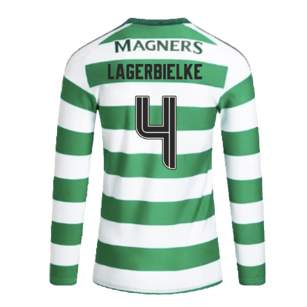 2024-2025 Celtic Home L/S Home Shirt (Lagerbielke 4)