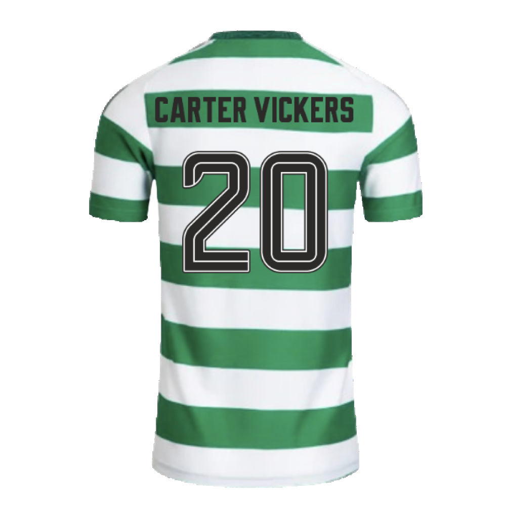 2024-2025 Celtic Home Shirt (no sponsor) (Carter Vickers 20)