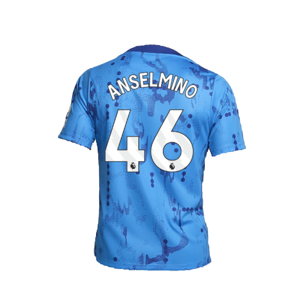 2024-2025 Chelsea Academy Pro Pre-Match Shirt (Blue) (Anselmino 46)