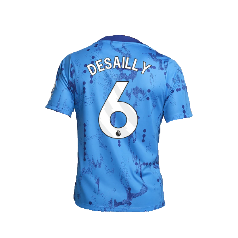 2024-2025 Chelsea Academy Pro Pre-Match Shirt (Blue) (Desailly 6)