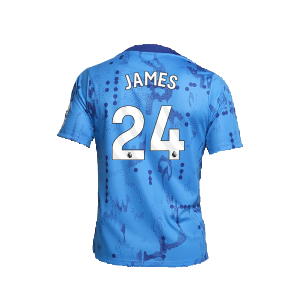 2024-2025 Chelsea Academy Pro Pre-Match Shirt (Blue) (James 24)