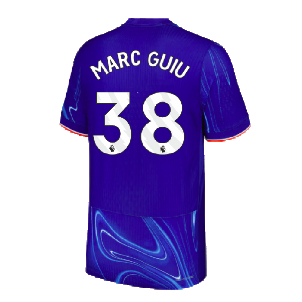 2024-2025 Chelsea Home Authentic Dri-Fit ADV Shirt (Marc Guiu 38)