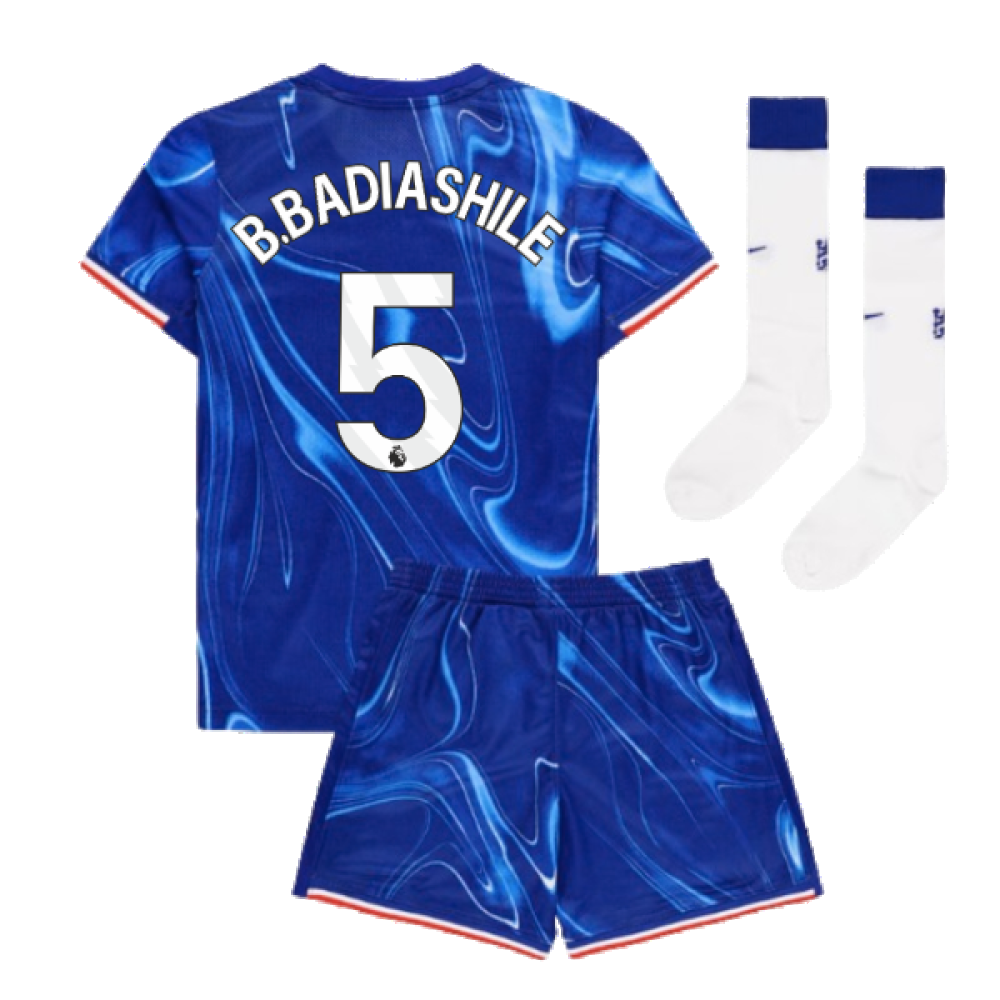 2024-2025 Chelsea Home Mini Kit (B.Badiashile 5)