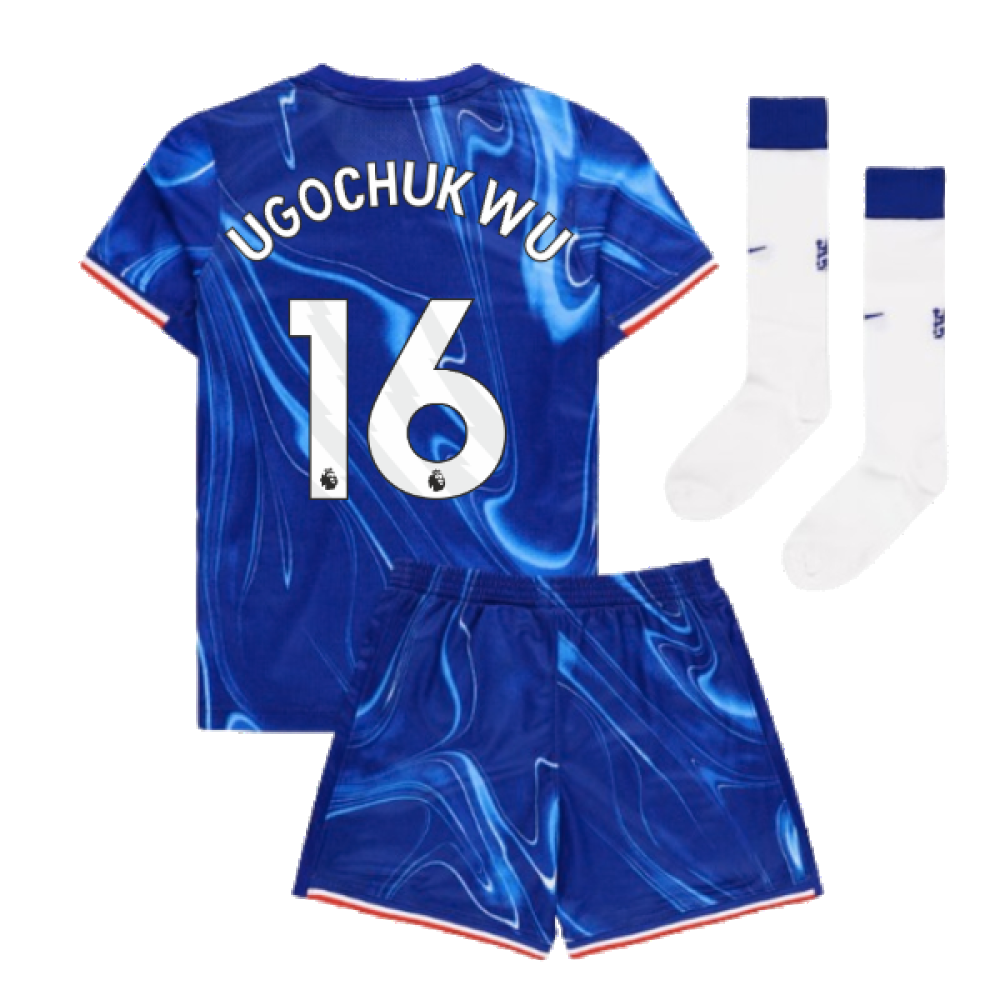 2024-2025 Chelsea Home Mini Kit (Ugochukwu 16)