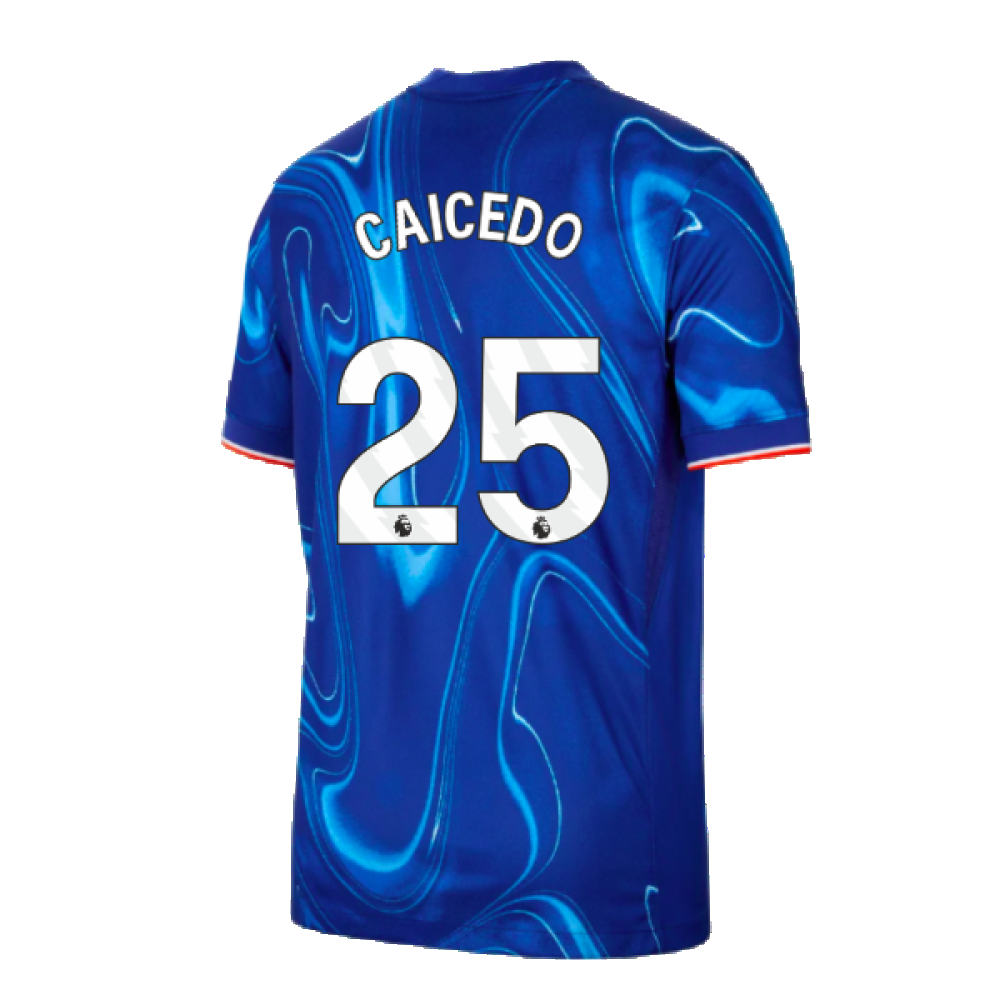 2024-2025 Chelsea Home Shirt (Caicedo 25)