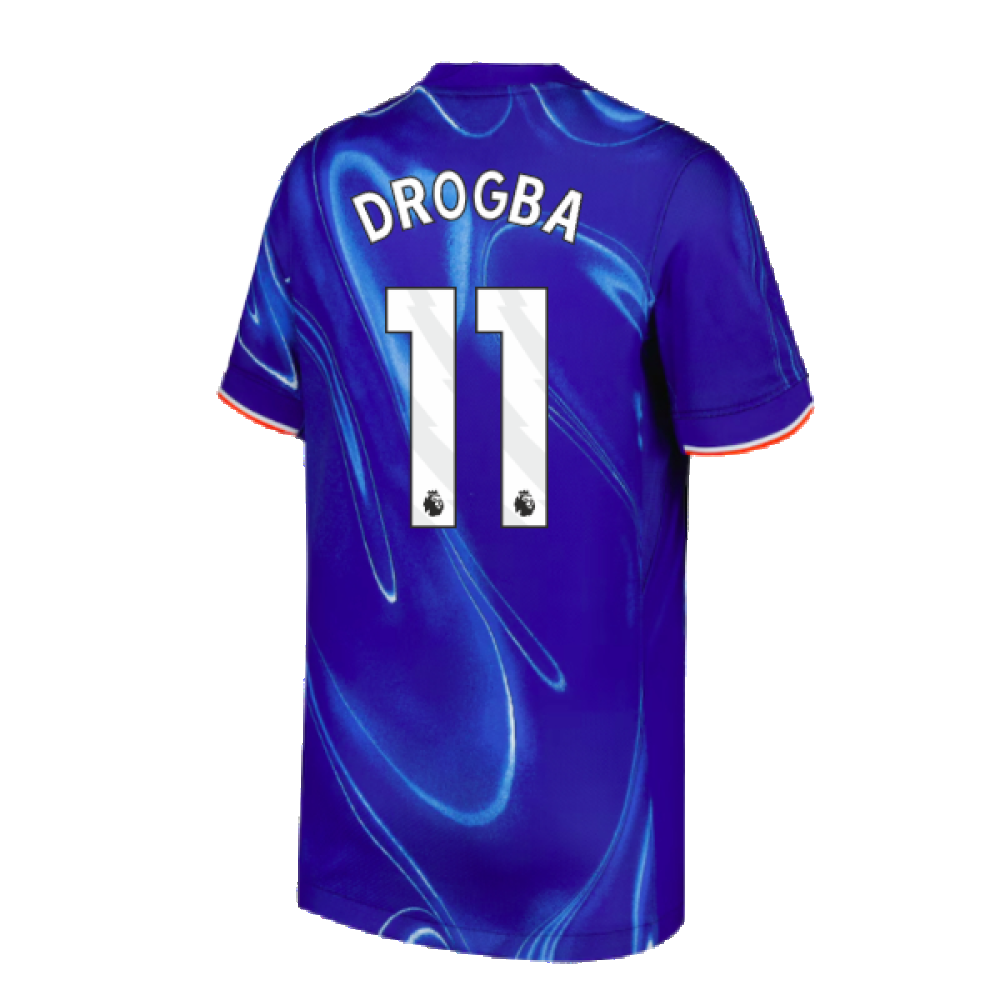 2024-2025 Chelsea Home Shirt (Kids) (Drogba 11)