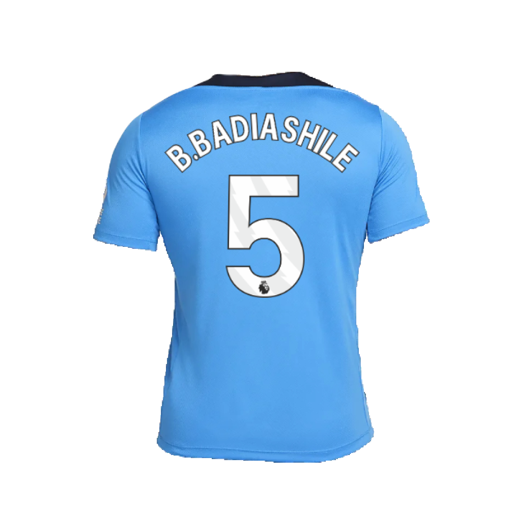 2024-2025 Chelsea Strike Dri-FIT Knit Shirt (Light Photo Blue) (B.Badiashile 5)