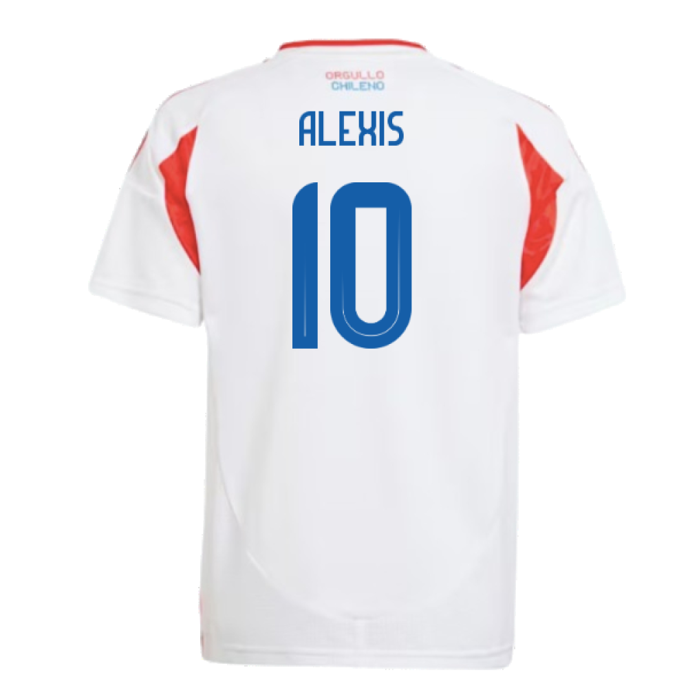 2024-2025 Chile Away Shirt (Kids) (ALEXIS 10)