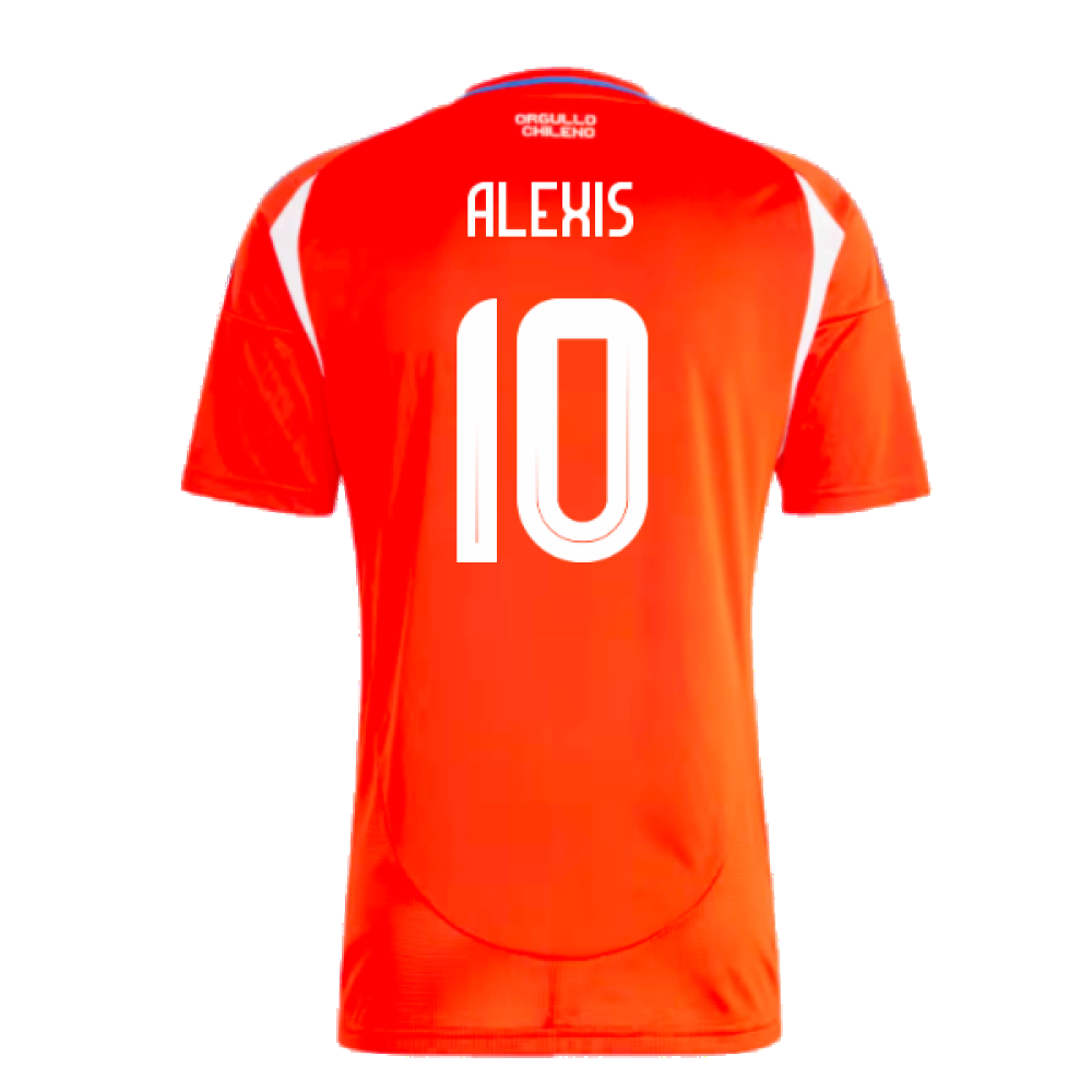 2024-2025 Chile Home Shirt (ALEXIS 10)