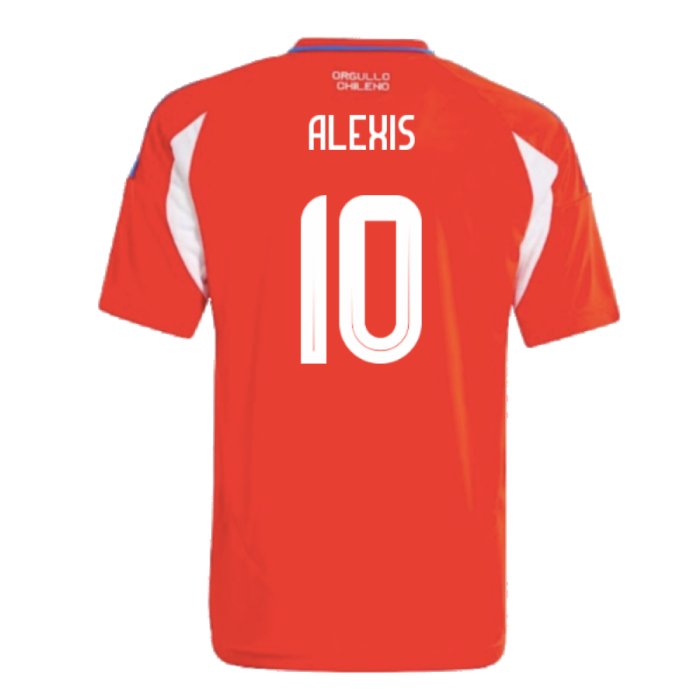 2024-2025 Chile Home Shirt (Kids) (ALEXIS 10)