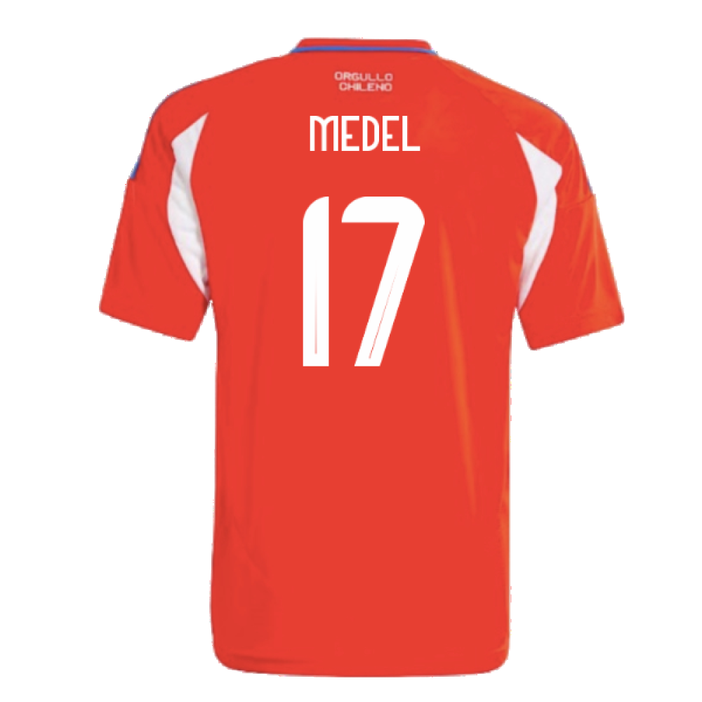 2024-2025 Chile Home Shirt (Kids) (MEDEL 17)