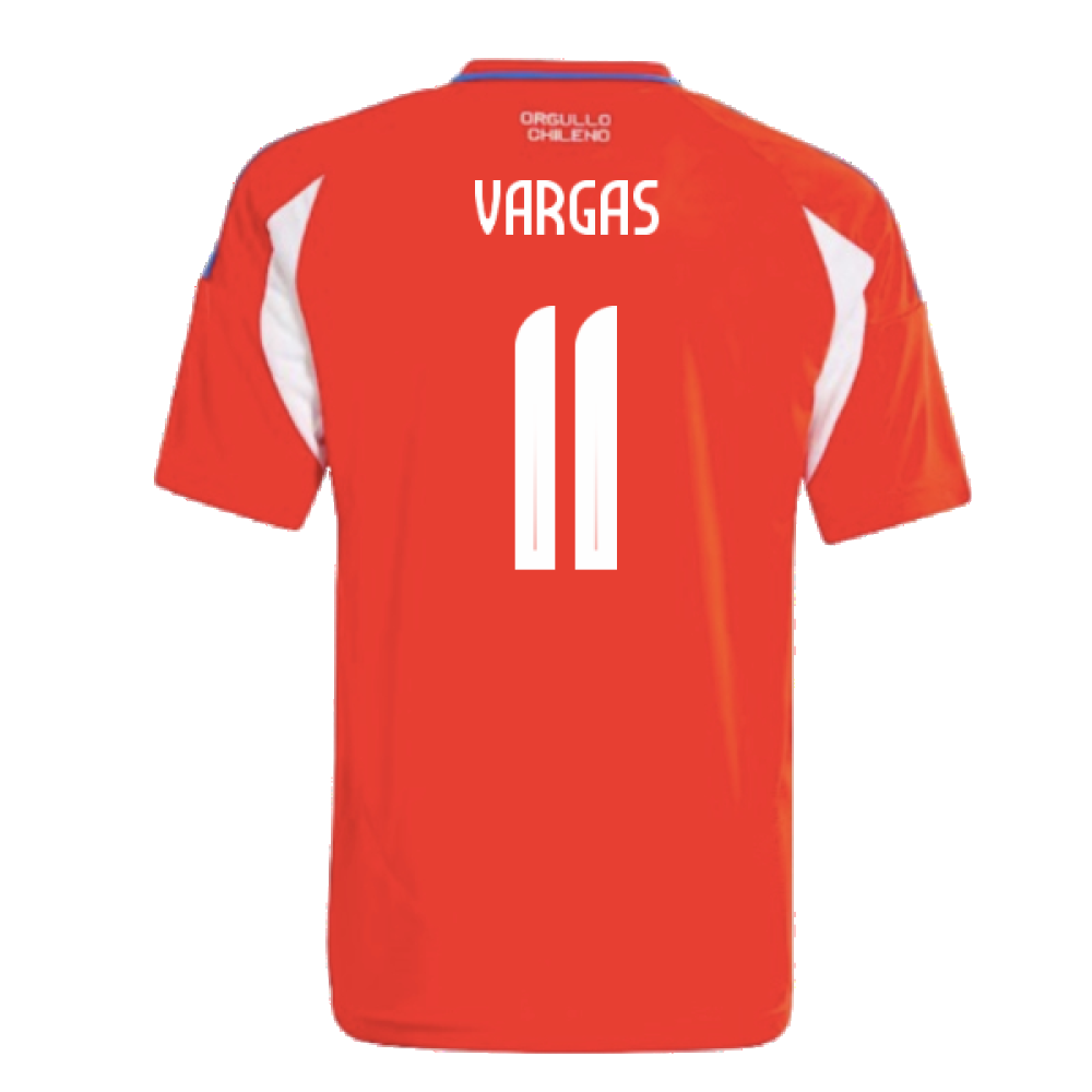 2024-2025 Chile Home Shirt (Kids) (VARGAS 11)