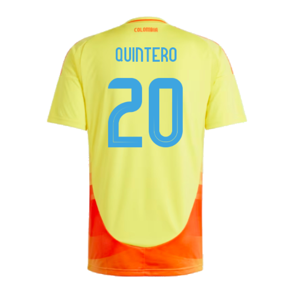 2024-2025 Colombia Home Shirt (QUINTERO 20)