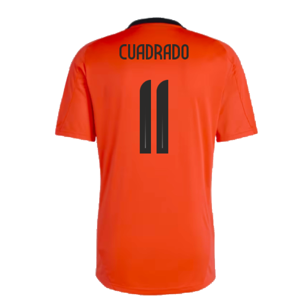 2024-2025 Colombia Training Jersey (Semi Solar Red) (CUADRADO 11)