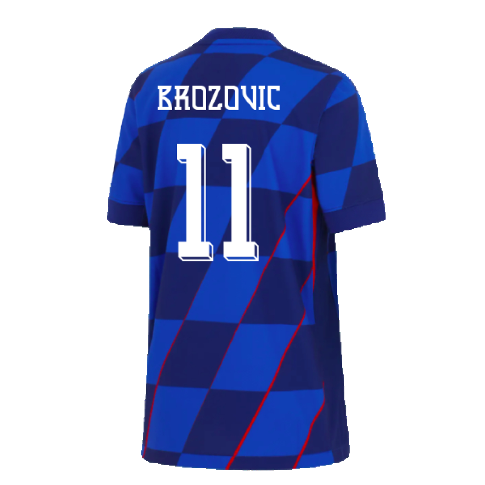 2024-2025 Croatia Away Shirt (Kids) (Brozovic 11)