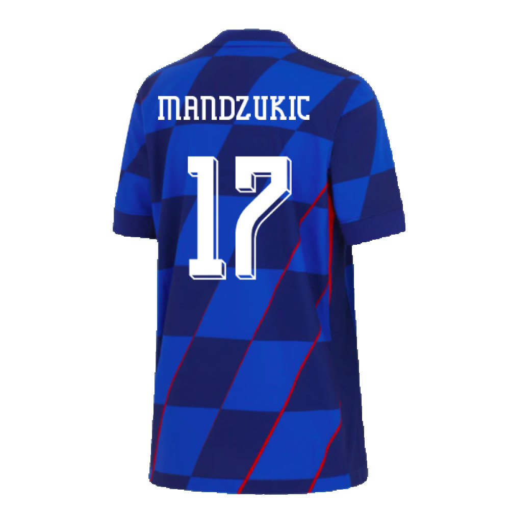 2024-2025 Croatia Away Shirt (Kids) (Mandzukic 17)