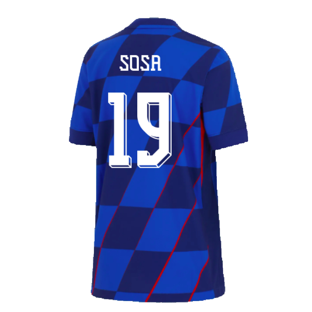 2024-2025 Croatia Away Shirt (Kids) (Sosa 19)