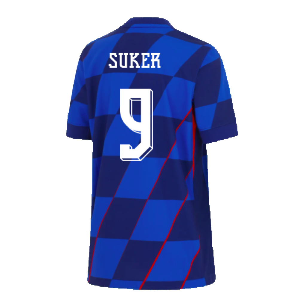 2024-2025 Croatia Away Shirt (Kids) (Suker 9)