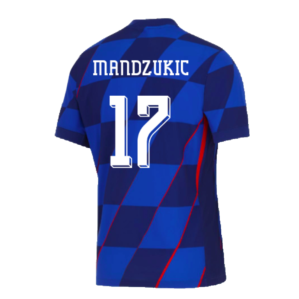 2024-2025 Croatia Away Shirt (Mandzukic 17)