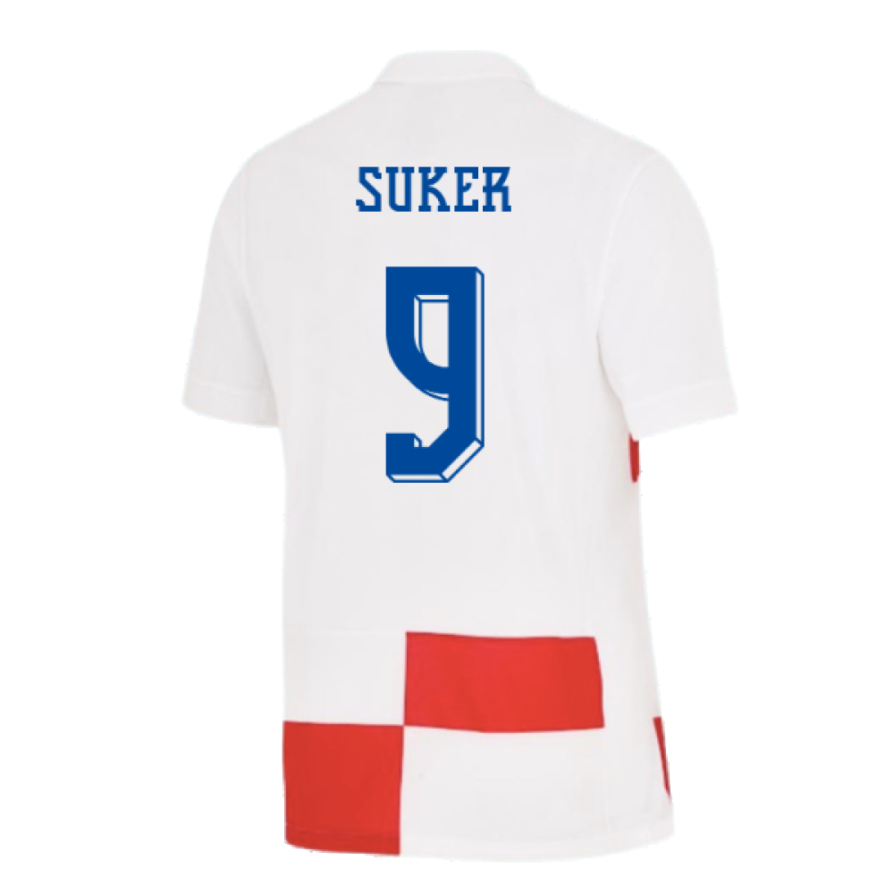 2024-2025 Croatia Home Shirt (Suker 9)