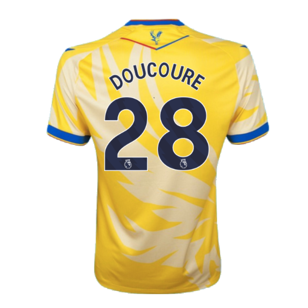 2024-2025 Crystal Palace Away Shirt (Doucoure 28)