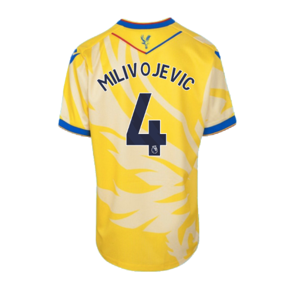 2024-2025 Crystal Palace Away Shirt (Kids) (Milivojevic 4)