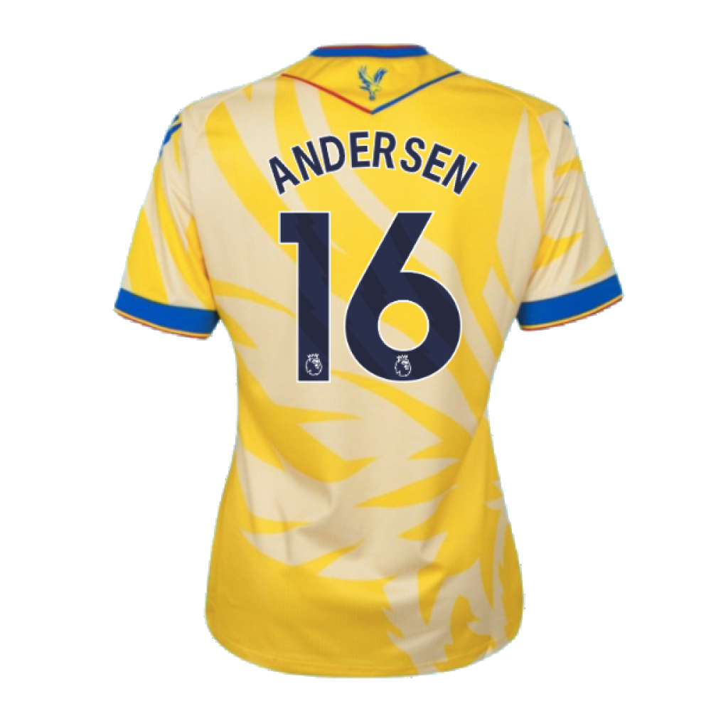 2024-2025 Crystal Palace Away Shirt (Womens) (Andersen 16)