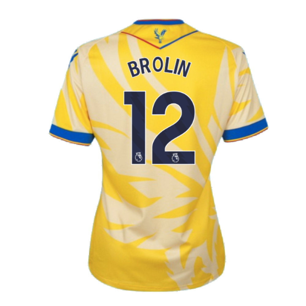 2024-2025 Crystal Palace Away Shirt (Womens) (Brolin 12)