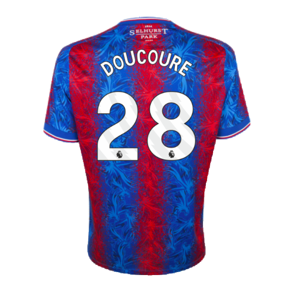 2024-2025 Crystal Palace Home Shirt (Doucoure 28)