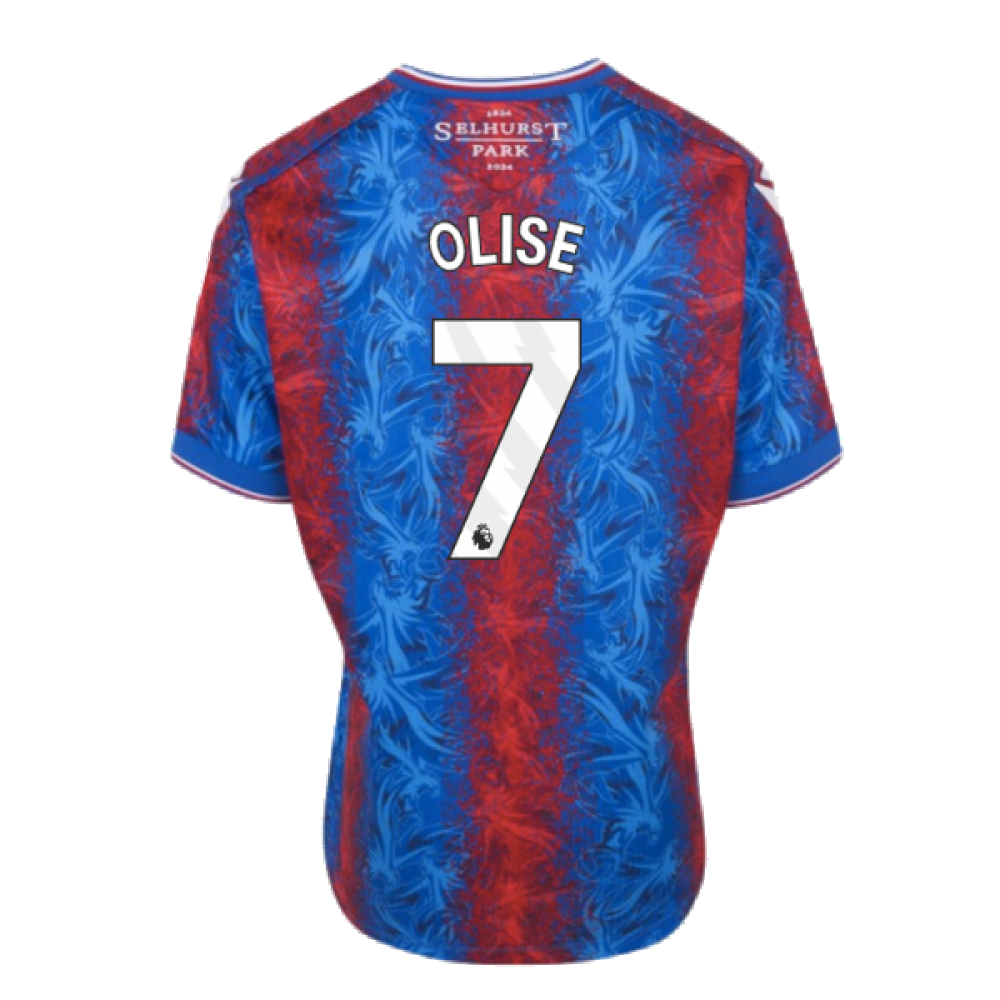 2024-2025 Crystal Palace Home Shirt (Kids) (Olise 7)