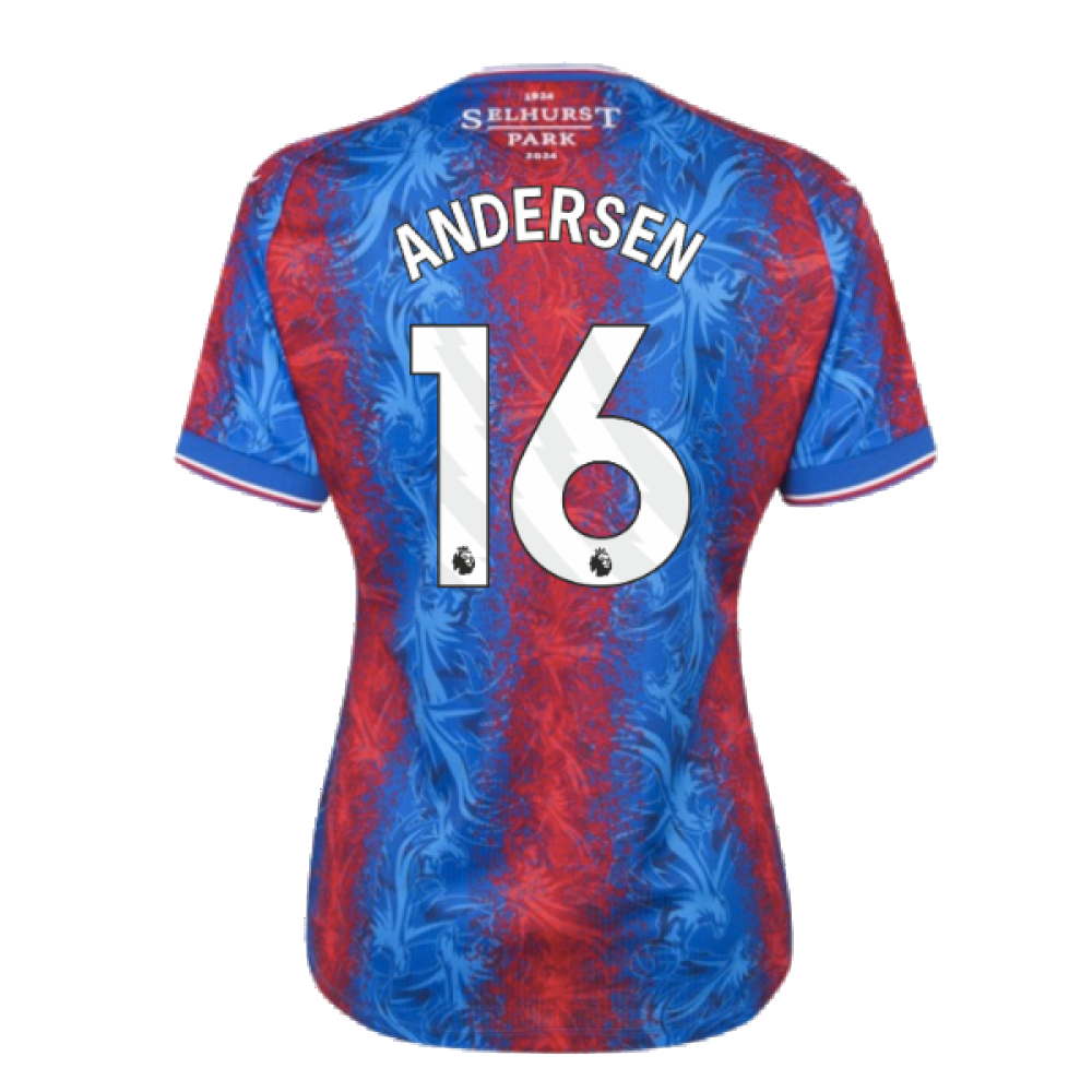 2024-2025 Crystal Palace Home Shirt (Ladies) (Andersen 16)