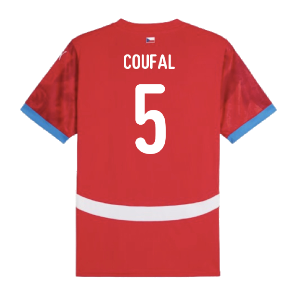 2024-2025 Czech Republic Home Shirt (Coufal 5)