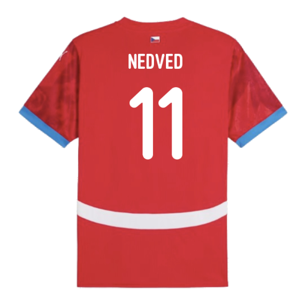 2024-2025 Czech Republic Home Shirt (Kids) (Nedved 11)