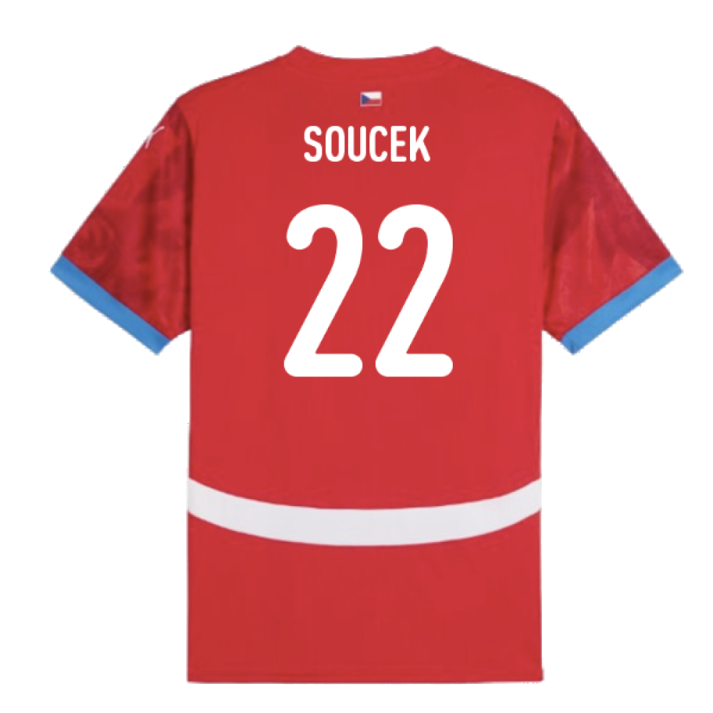 2024-2025 Czech Republic Home Shirt (Ladies) (Soucek 22)