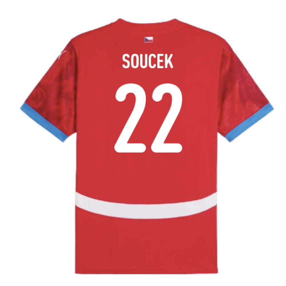 2024-2025 Czech Republic Home Shirt (Soucek 22)