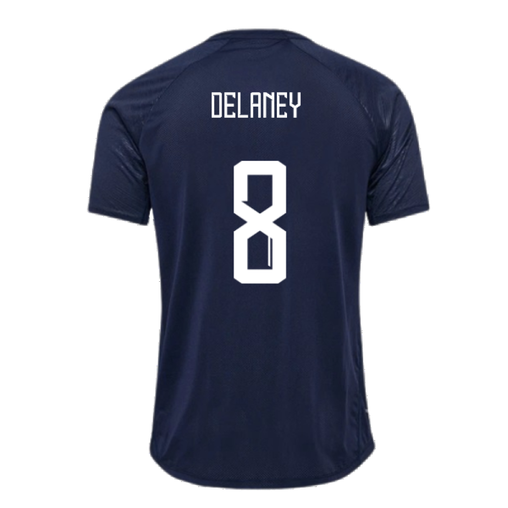 2024-2025 Denmark Training Jersey (Marine) (Delaney 8)