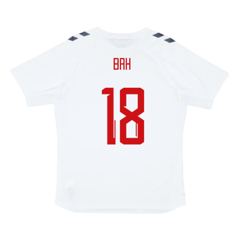 2024-2025 Denmark Training Jersey (White) (Bah 18)