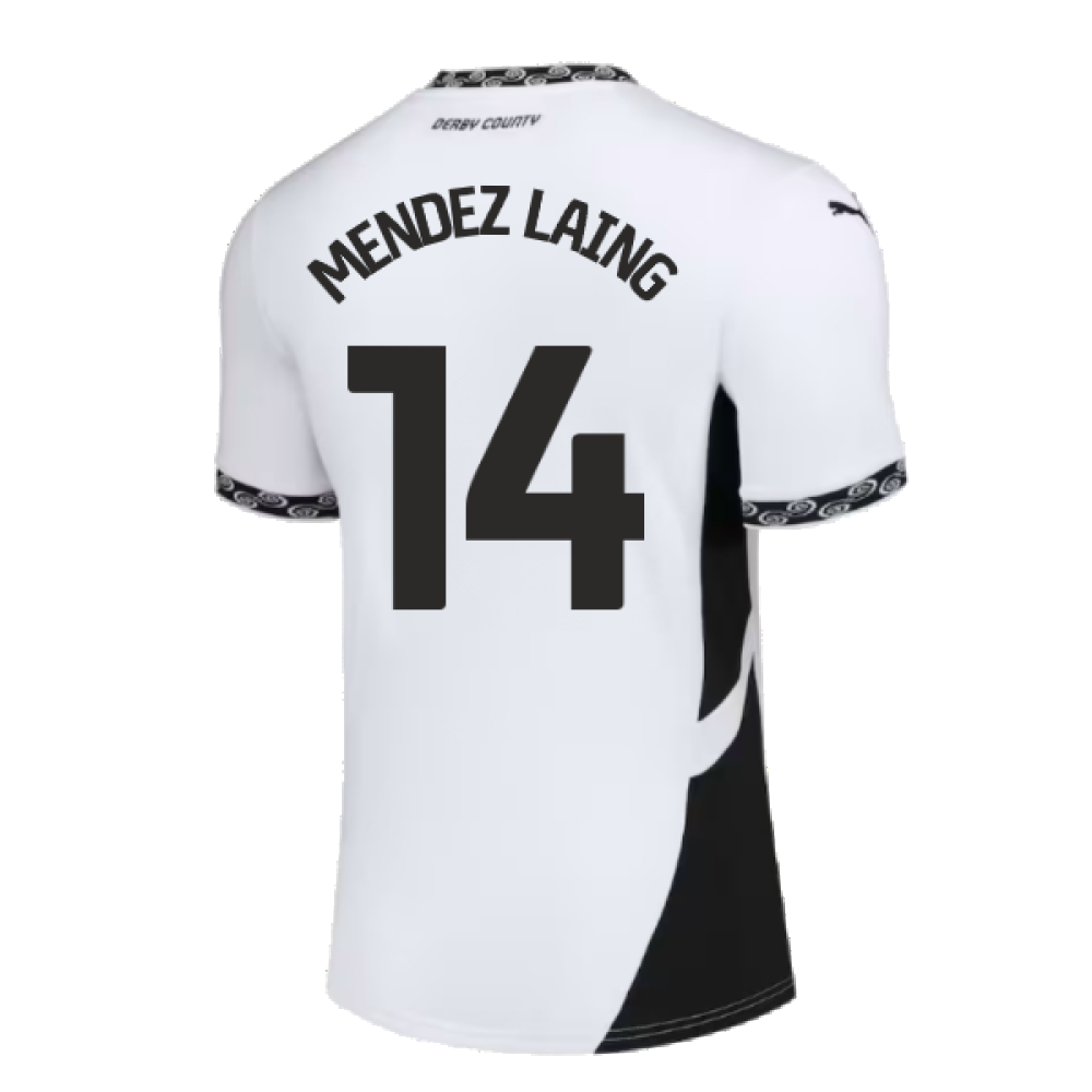 2024-2025 Derby County Home Shirt (Kids) (Mendez Laing 14)