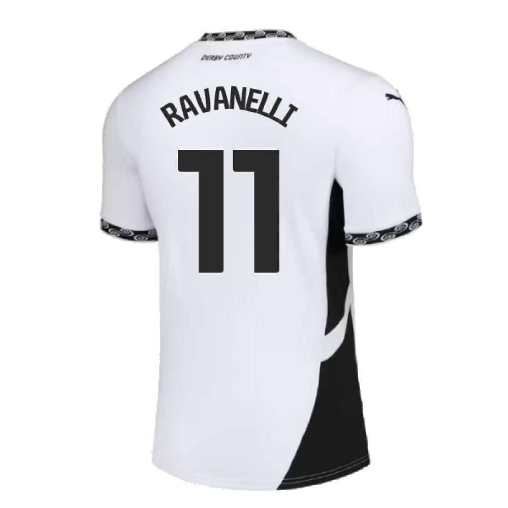 2024-2025 Derby County Home Shirt (Kids) (Ravanelli 11)
