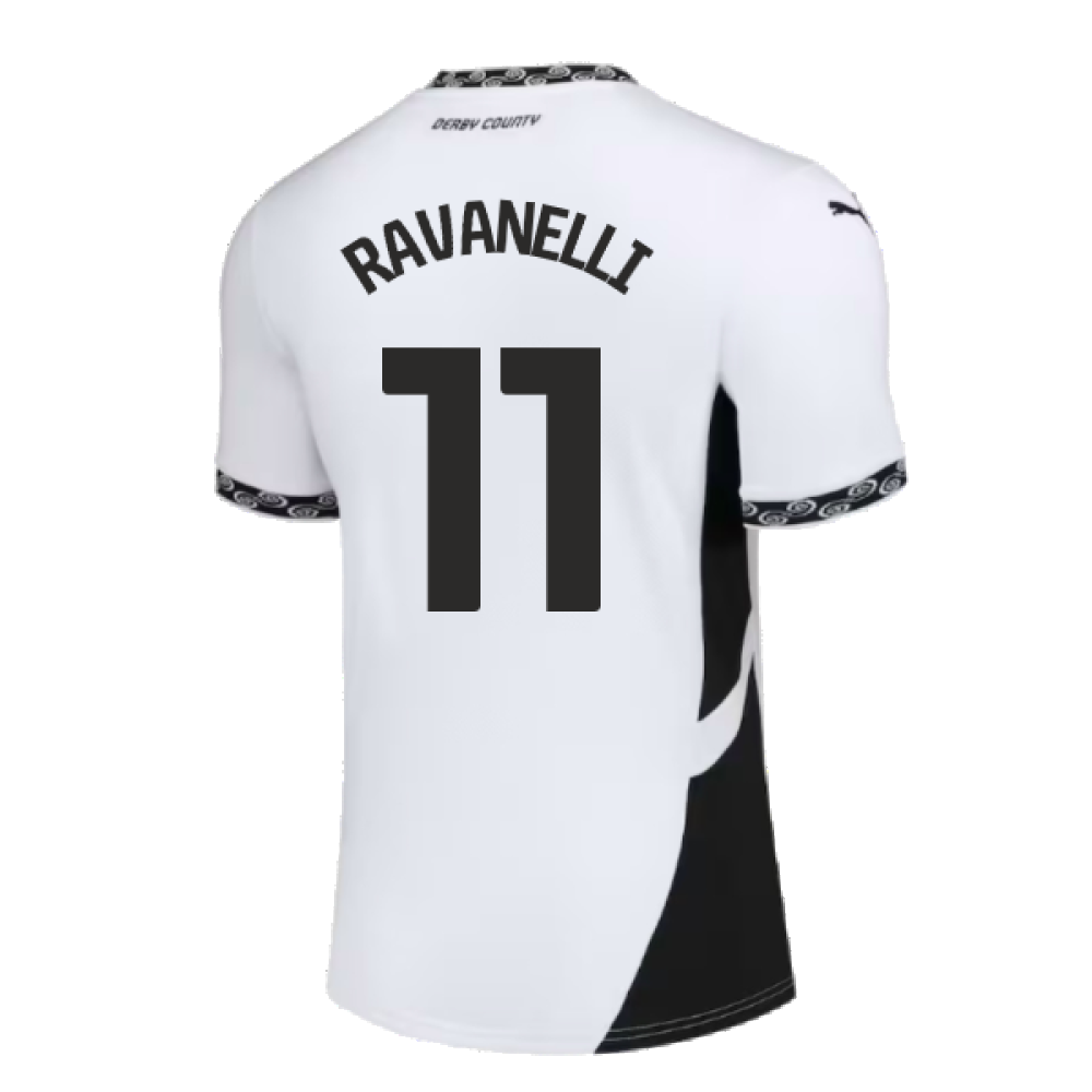 2024-2025 Derby County Home Shirt (Ravanelli 11)