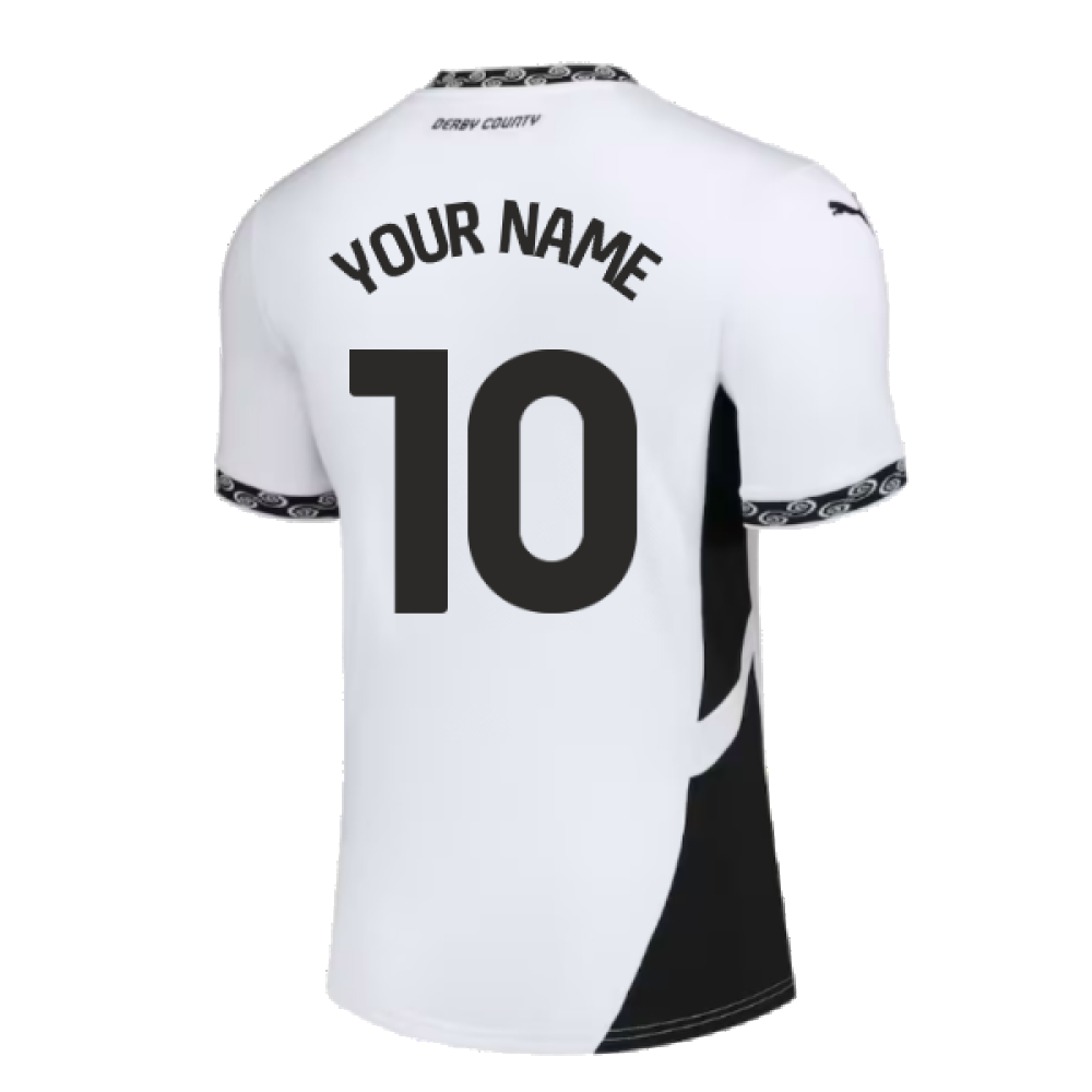 2024-2025 Derby County Home Shirt (Your Name)