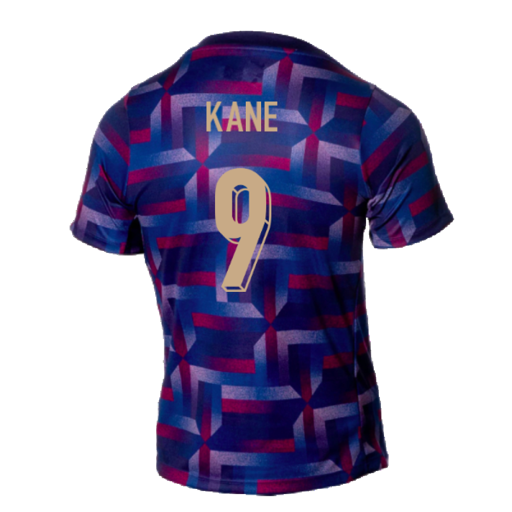 2024-2025 England Academy Pro Pre-Match Shirt (Purple Ink) (Kane 9)