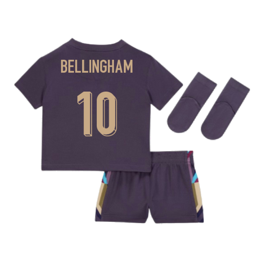 2024-2025 England Away Baby Kit (Bellingham 10)