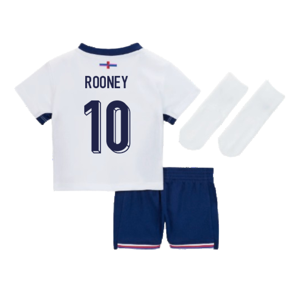 2024-2025 England Home Baby Kit (Rooney 10)