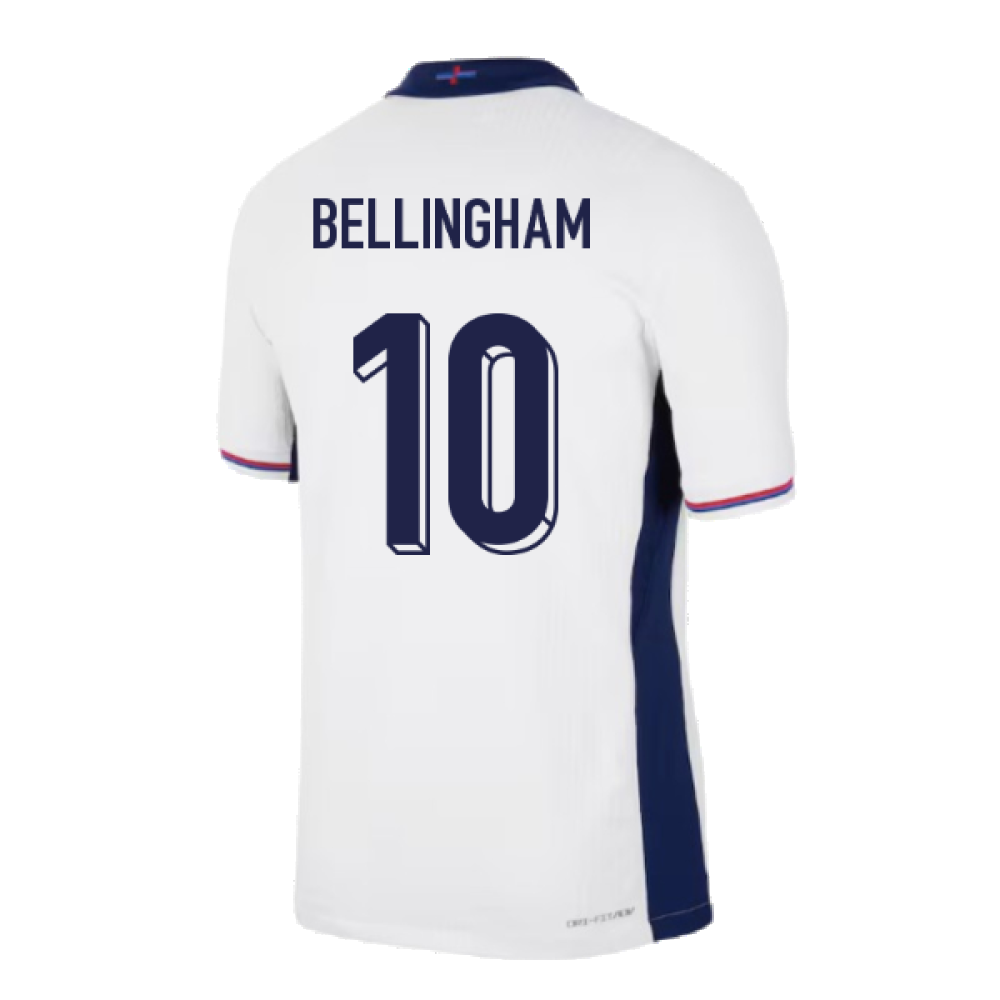 2024-2025 England Home Match Dri-Fit ADV Authentic Shirt (Bellingham 10)