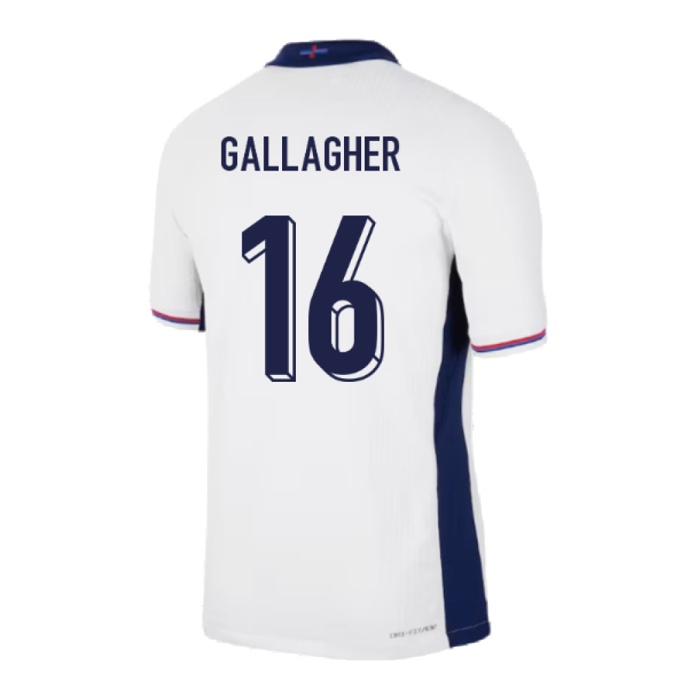 2024-2025 England Home Match Dri-Fit ADV Authentic Shirt (Gallagher 16)